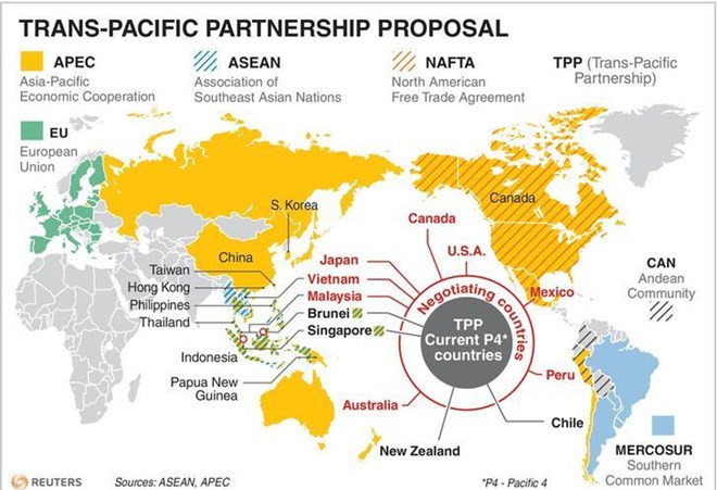 Deciden en Japón continuar el TPP sin Estados Unidos ảnh 1