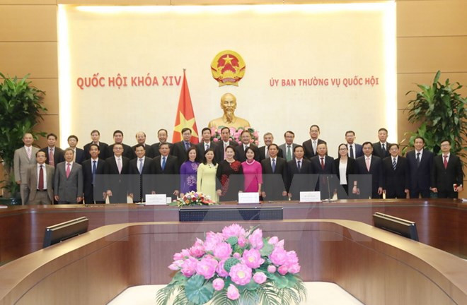 Presidenta del Parlamento vietnamita urge a mayor desempeño de diplomáticos ảnh 1 Presidenta del Parlamento vietnamita urge a mayor desempeño de diplomáticos ảnh 1