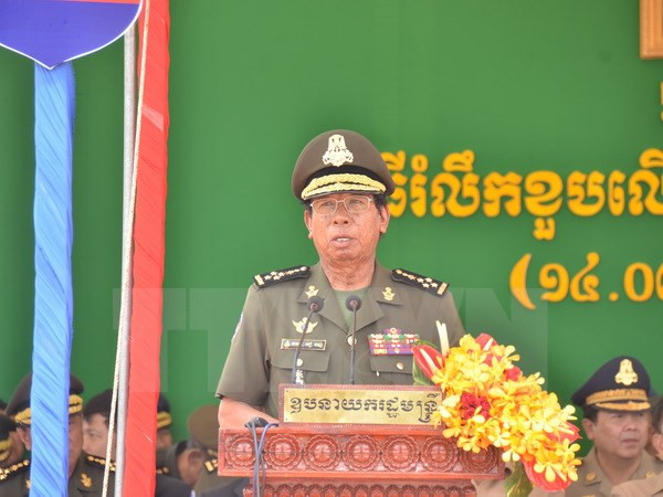 Funcionarios militares de Camboya enfatizan asistencia de Vietnam ảnh 1 Funcionarios militares de Camboya enfatizan asistencia de Vietnam ảnh 1