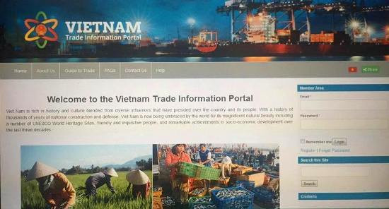 Lanzan sitio web de información comercial de Vietnam ảnh 1 Lanzan sitio web de información comercial de Vietnam ảnh 1