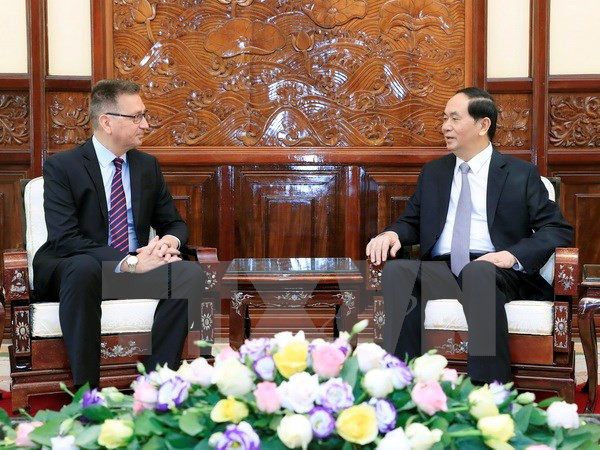 Presidente de Vietnam aplaude propuesta de Finlandia de establecer asociación estratégica en diversos sectores ảnh 1 Presidente de Vietnam aplaude propuesta de Finlandia de establecer asociación estratégica en diversos sectores ảnh 1