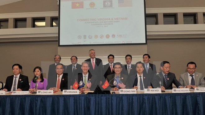 Estado de Virginia (EE.UU) aspira a impulsar nexos multifacéticos con Vietnam ảnh 1 Estado de Virginia (EE.UU) aspira a impulsar nexos multifacéticos con Vietnam ảnh 1