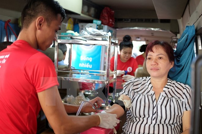 Vietnam espera obtener 45 mil unidades de sangre en campaña de donación ảnh 1 Vietnam espera obtener 45 mil unidades de sangre en campaña de donación ảnh 1