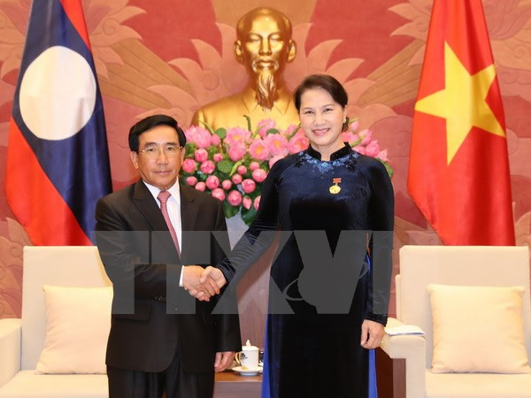 Parlamentos de Vietnam y Laos por contribuir a fomento de relaciones binacionales ảnh 1 Parlamentos de Vietnam y Laos por contribuir a fomento de relaciones binacionales ảnh 1