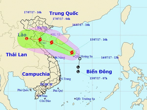 Vietnam despliega fuerzas para superar secuelas del tifón Talas ảnh 1  Vietnam despliega fuerzas para superar secuelas del tifón Talas ảnh 1