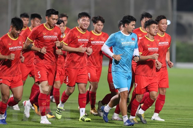 Selección vietnamita de fútbol se someten a pruebas de COVID-19 antes de jugar con Jordania ảnh 1 Selección vietnamita de fútbol se someten a pruebas de COVID-19 antes de jugar con Jordania ảnh 1
