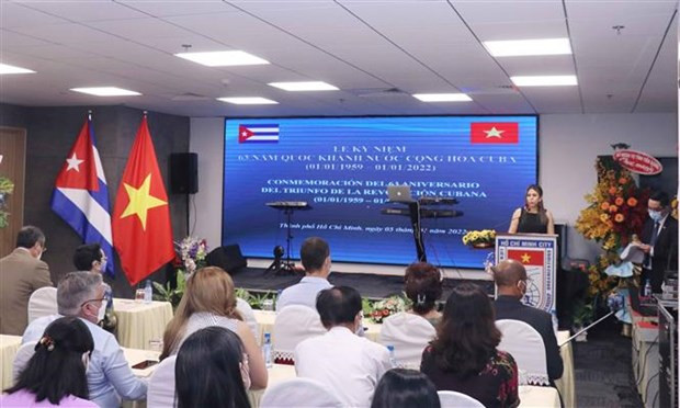 Conmemoran en Ciudad Ho Chi Minh Día del Triunfo de la Revolución Cubana ảnh 1 Conmemoran en Ciudad Ho Chi Minh Día del Triunfo de la Revolución Cubana ảnh 1