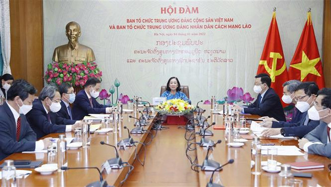 Fomentan cooperación entre comisiones partidistas de Vietnam y Laos ảnh 1 Fomentan cooperación entre comisiones partidistas de Vietnam y Laos ảnh 1