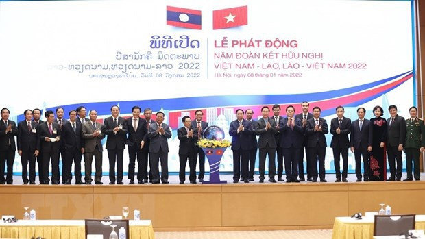 Lanzan Año de Solidaridad y Amistad 2022 entre Vietnam y Laos ảnh 1 Lanzan Año de Solidaridad y Amistad 2022 entre Vietnam y Laos ảnh 1
