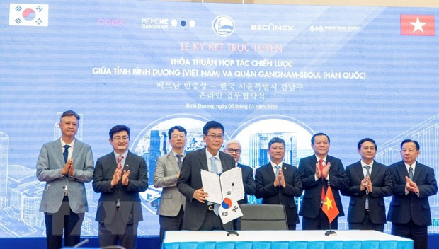 Rubrican localidades de Vietnam y Corea del Sur acuerdo de cooperación estratégica ảnh 1 Rubrican localidades de Vietnam y Corea del Sur acuerdo de cooperación estratégica ảnh 1