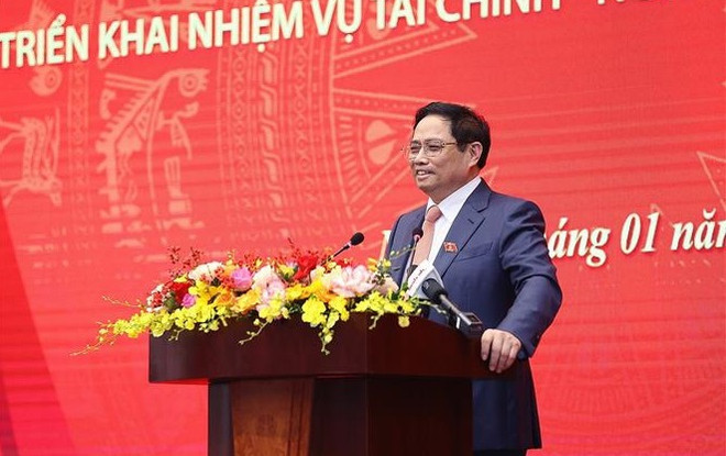 Premier vietnamita insta al sector financiero a garantizar principios de ahorro, integridad y rectitud ảnh 1