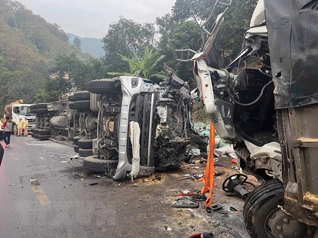 Vietnam reporta 12 víctimas fatales por accidentes de tránsito en segundo día feriado ảnh 1