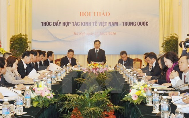 Impulsan cooperación económica Vietnam- China ảnh 1 Impulsan cooperación económica Vietnam- China ảnh 1