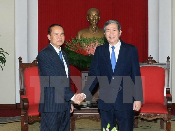 Partido Comunista de Vietnam atesora nexos con Camboya ảnh 1 Partido Comunista de Vietnam atesora nexos con Camboya ảnh 1