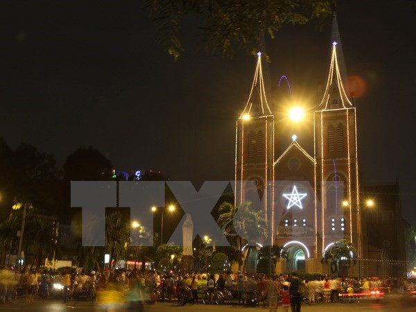 Felicitan a comunidad católica y protestante en Vietnam por Navidad ảnh 1 Felicitan a comunidad católica y protestante en Vietnam por Navidad ảnh 1
