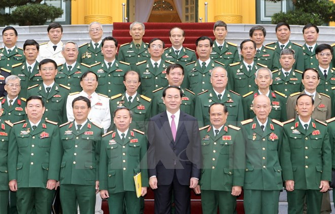 Presidente resalta aportes de la Dirección de Operaciones del Ejército de Vietnam ảnh 1 Presidente resalta aportes de la Dirección de Operaciones del Ejército de Vietnam ảnh 1