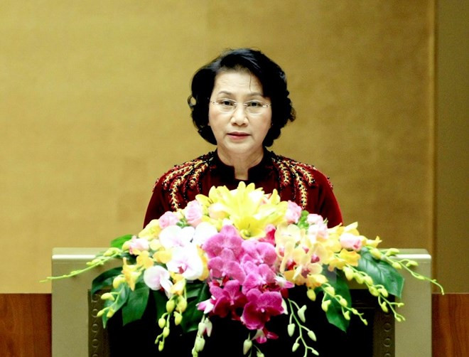 Presidenta del Parlamento de Vietnam recibe a embajadores de Sudcorea e Irán ảnh 1 Presidenta del Parlamento de Vietnam recibe a embajadores de Sudcorea e Irán ảnh 1