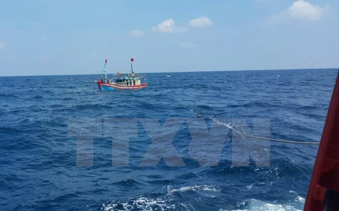 Buscan a pescadores vietnamitas desaparecidos en el mar ảnh 1 Buscan a pescadores vietnamitas desaparecidos en el mar ảnh 1