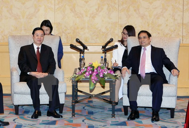 Vietnam y China comparten experiencias en la construcción partidista ảnh 1 Vietnam y China comparten experiencias en la construcción partidista ảnh 1