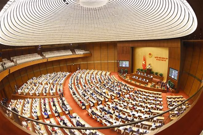 Parlamento vietnamita debate plan del desarrollo socioeconómico ảnh 2
