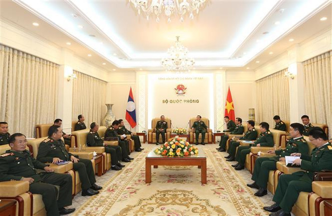 Vietnam y Laos continúan promoviendo cooperación en defensa fronteriza ảnh 1