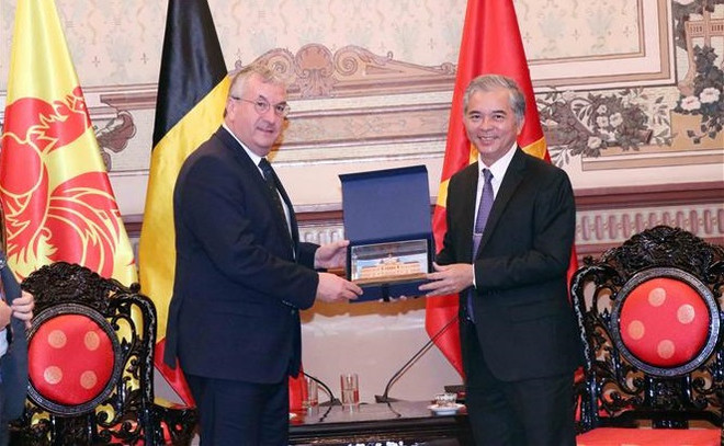 Impulsan lazos entre Ciudad Ho Chi Minh y Comunidad Francesa de Bélgica ảnh 1 Impulsan lazos entre Ciudad Ho Chi Minh y Comunidad Francesa de Bélgica ảnh 1