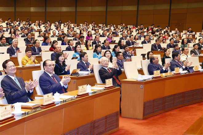 Inauguran cuarto período de sesiones de la Asamblea Nacional de Vietnam ảnh 2 Inauguran cuarto período de sesiones de la Asamblea Nacional de Vietnam ảnh 2