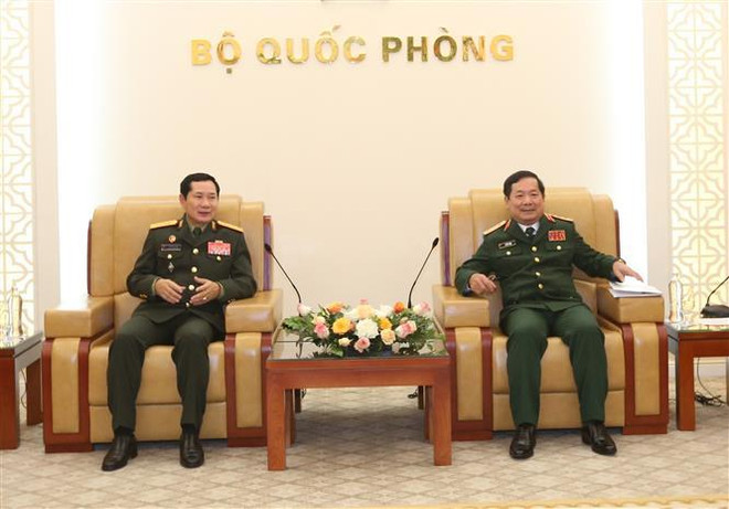 Impulsan Vietnam y Laos cooperación en materia de defensa ảnh 1 Impulsan Vietnam y Laos cooperación en materia de defensa ảnh 1