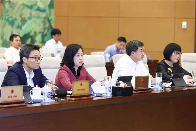 Comité Permanente del Parlamento vietnamita analiza dos proyectos de ley ảnh 1 Comité Permanente del Parlamento vietnamita analiza dos proyectos de ley ảnh 1