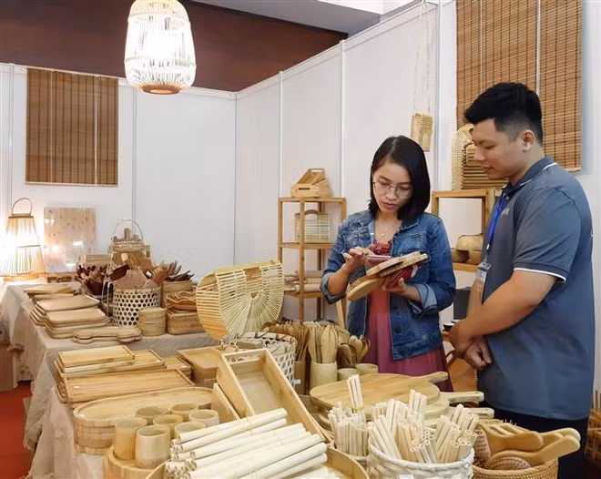 Celebran Feria Internacional de Artesanías de Hanoi ảnh 1