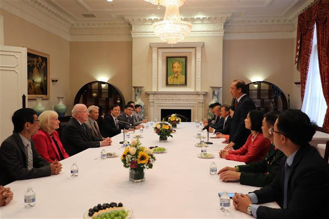 Promueven intercambio de jóvenes generaciones de Estados Unidos y Vietnam ảnh 2 Promueven intercambio de jóvenes generaciones de Estados Unidos y Vietnam ảnh 2