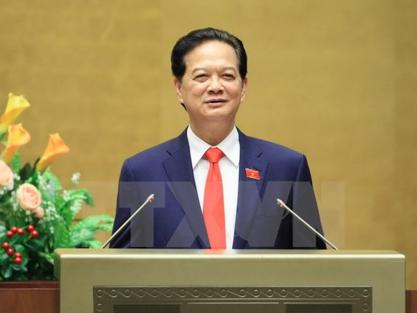 Satisfechos votantes con respuestas de premier en sesión de interpelación ảnh 1 Satisfechos votantes con respuestas de premier en sesión de interpelación ảnh 1