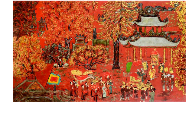 Pinturas vietnamitas serán subastadas en línea ảnh 1 Pinturas vietnamitas serán subastadas en línea ảnh 1