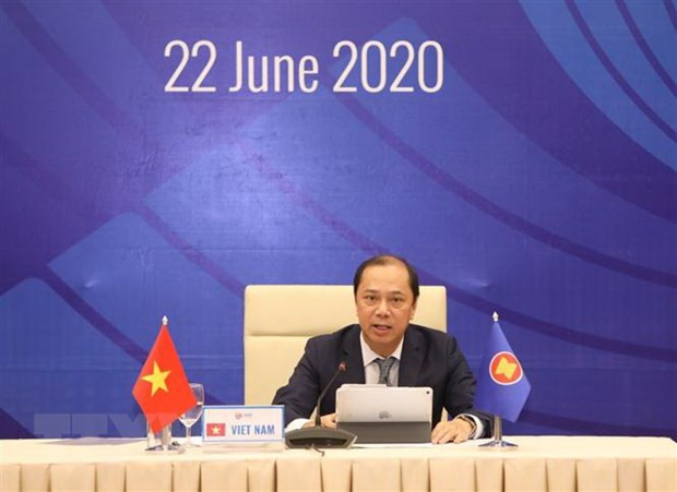 Desarrollan reunión preparatoria para Cumbre de la ASEAN ảnh 1 Desarrollan reunión preparatoria para Cumbre de la ASEAN ảnh 1