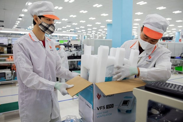 Ventilador pulmonar vietnamita recibe licencia del Ministerio de Salud ảnh 1 Ventilador pulmonar vietnamita recibe licencia del Ministerio de Salud ảnh 1