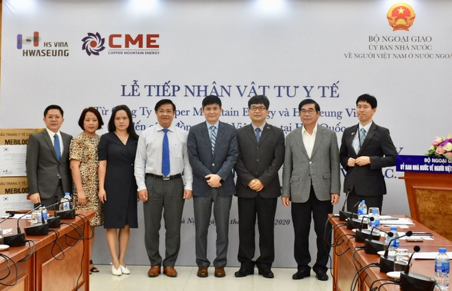 Apoyan a connacionales vietnamitas en Corea del Sur en la lucha contra el COVID-19 ảnh 1 Apoyan a connacionales vietnamitas en Corea del Sur en la lucha contra el COVID-19 ảnh 1