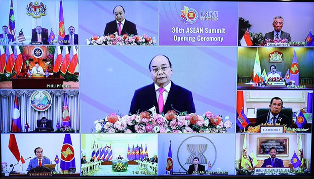 Inauguran en Hanoi la 36 Cumbre de la ASEAN ảnh 1 Inauguran en Hanoi la 36 Cumbre de la ASEAN ảnh 1