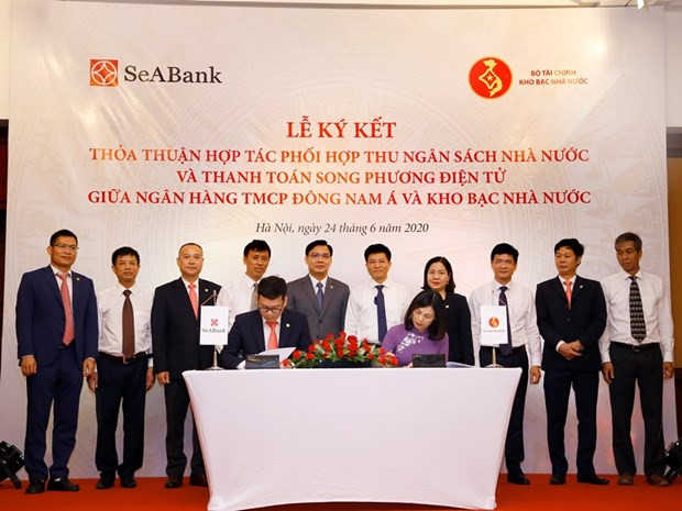 SeABank y Tesoro del Estado de Vietnam coordinan recaudación de ingresos y pago bilateral electrónico ảnh 1 SeABank y Tesoro del Estado de Vietnam coordinan recaudación de ingresos y pago bilateral electrónico ảnh 1