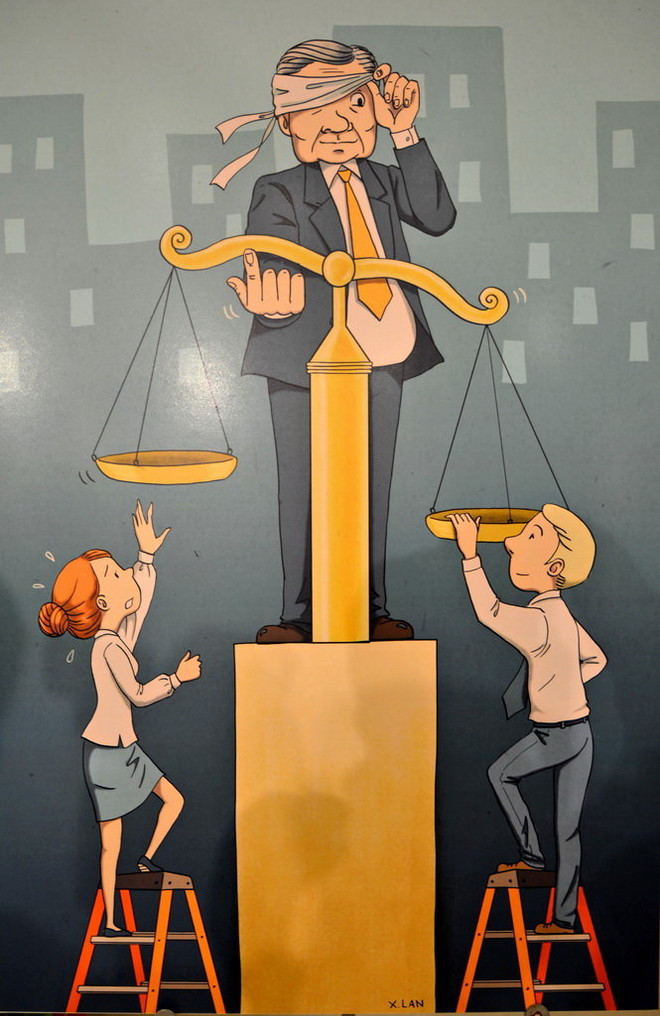 Entregan premios del concurso de caricatura sobre igualdad de género ảnh 1 Entregan premios del concurso de caricatura sobre igualdad de género ảnh 1
