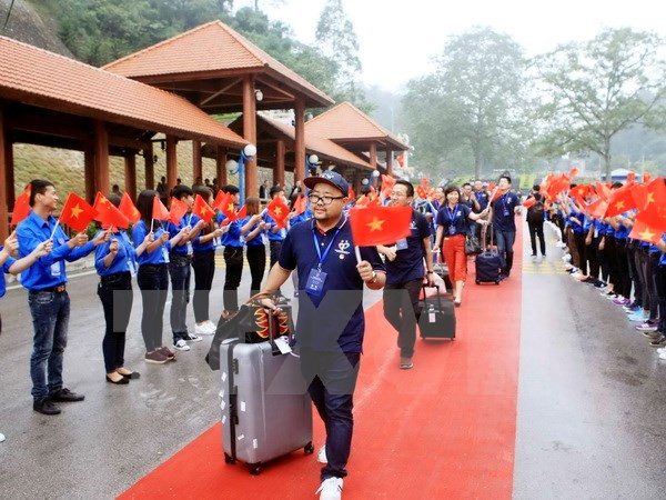 Unión de jóvenes comunistas vietnamitas atesora vínculos con contraparte china ảnh 1
