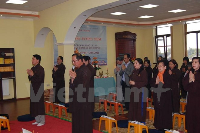 Réquiem en Hungría por los caídos en la defensa de soberanía marítima vietnamita ảnh 1 Réquiem en Hungría por los caídos en la defensa de soberanía marítima vietnamita ảnh 1