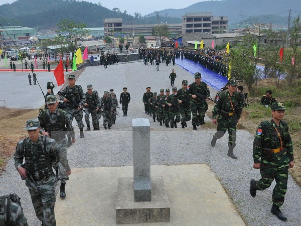 Destacan fluido despliegue de documentos sobre frontera Vietnam-China ảnh 1 Destacan fluido despliegue de documentos sobre frontera Vietnam-China ảnh 1