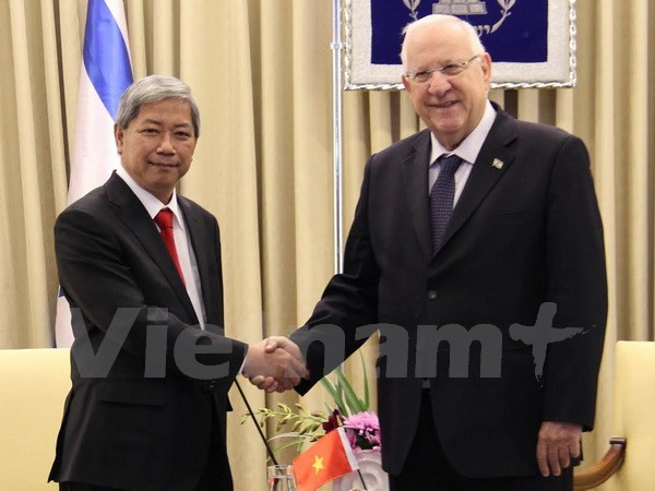Presidente de Israel desea intensificar lazos con Vietnam ảnh 1 Presidente de Israel desea intensificar lazos con Vietnam ảnh 1
