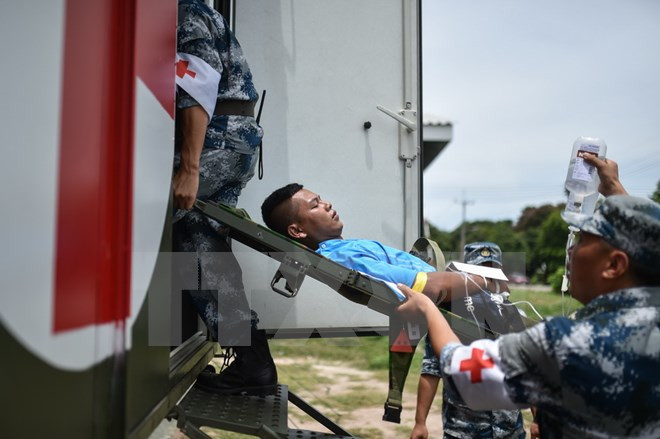ASEAN y contrapartes realizan ejercicio conjunto en ayuda humanitaria ảnh 1