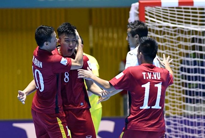 Vietnam gana 4-2 a Guatemala en la Copa Mundial de fútbol sala ảnh 1 Vietnam gana 4-2 a Guatemala en la Copa Mundial de fútbol sala ảnh 1