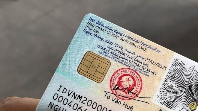 Integran datos importantes en tarjeta de identificación ciudadana de Vietnam ảnh 1 Integran datos importantes en tarjeta de identificación ciudadana de Vietnam ảnh 1