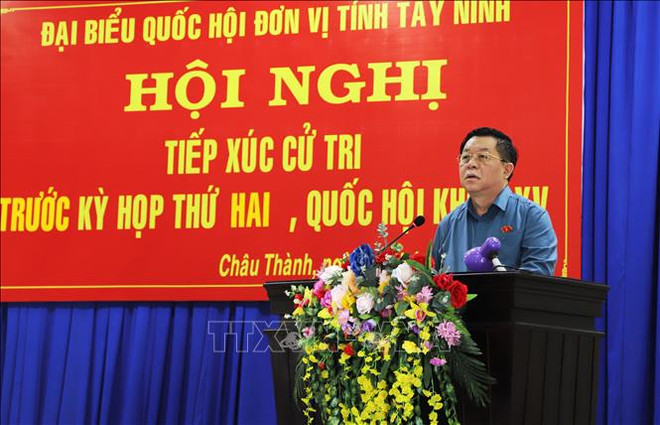 Efectúan reunión para actualizarse de propuestas de votantes de provincia vietnamita ảnh 1 Efectúan reunión para actualizarse de propuestas de votantes de provincia vietnamita ảnh 1