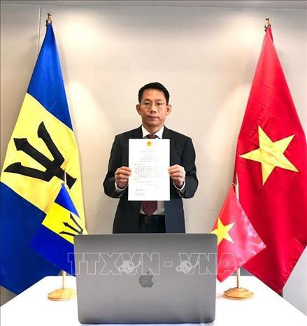 Vietnam otorga importancia al desarrollo de las relaciones con Barbados ảnh 2 Vietnam otorga importancia al desarrollo de las relaciones con Barbados ảnh 2