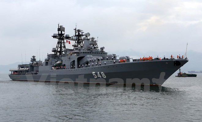 Flota de la Armada rusa visita Da Nang ảnh 1 Flota de la Armada rusa visita Da Nang ảnh 1