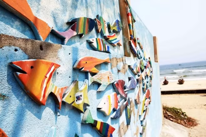 Inauguran más de 30 murales de voluntarios sudcoreanos en provincia vietnamita ảnh 1